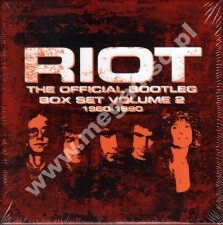 RIOT - Official Bootleg Box Set Volume 2 (1980-1990) (7CD BOX) - UK Hear No Evil Edition - OSTATNIA SZTUKA