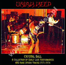 URIAH HEEP - Crystal Ball - A Collection Of Early Live Performances And Rare Studio Tracks 1971-1974 (2LP) - EU Atos / Verne Limited Press - VERY RARE