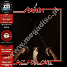 RAVEN - All For One - EU RED VINYL Limited Press RAVEN - All For One - EU RED VINYL Limited Press