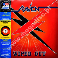 RAVEN - Wiped Out - EU ORANGE/BLUE VINYL Limited Press RAVEN - Wiped Out - EU ORANGE/BLUE VINYL Limited Press