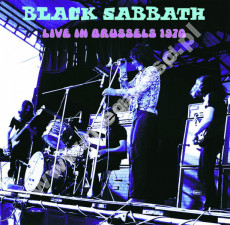 BLACK SABBATH - Live In Brussels 1970 - FRA Verne Limited RED VINYL Press - VERY RARE