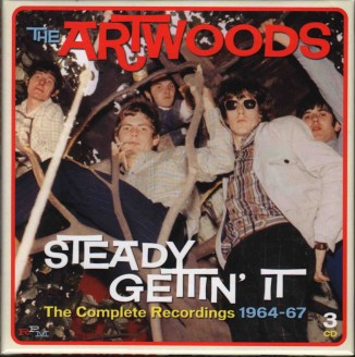 ARTWOODS - Steady Gettin' It - The Complete Recordings 1964-67 (3CD BOX) - UK RPM Edition