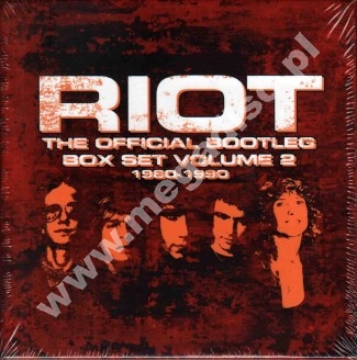 RIOT - Official Bootleg Box Set Volume 2 (1980-1990) (7CD BOX) - UK Hear No Evil Edition - OSTATNIA SZTUKA