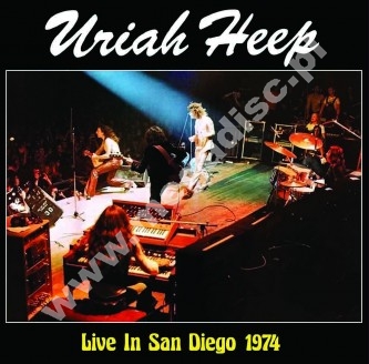 URIAH HEEP - Live In San Diego 1974 - UK Atos / Verne LIMITED Press - POSŁUCHAJ - VERY RARE