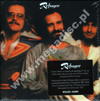 REFUGEE - Refugee - Complete Works (3CD BOX) - UK Esoteric Remastered Expanded Edition - POSŁUCHAJ