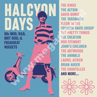 VARIOUS ARTISTS - Halcyon Days: 60s Mod, R&B, Brit Soul & Freakbeat Nuggets (3CD BOX) - UK Strawberry Edition - POSŁUCHAJ