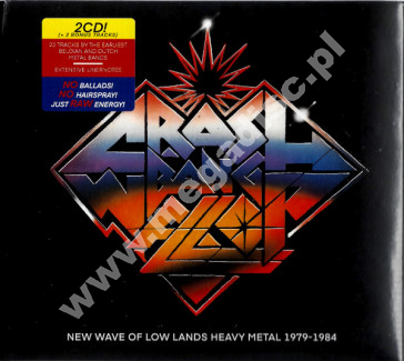 VARIOUS ARTISTS - Crash! Bang! Wallop! - New Wave Of Low Lands Heavy Metal 1979-1984 (2CD) - NL Digipack Edition