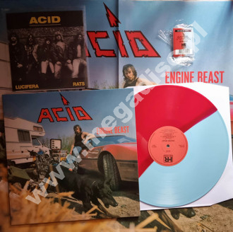 ACID - Engine Beast (LP + SINGIEL 7'') - GER High Roller COLOURED Limited Press