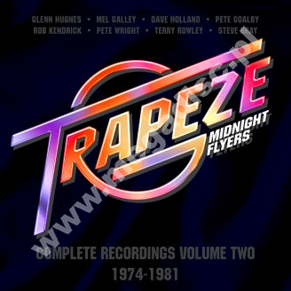 TRAPEZE - Midnight Flyers Complete Recordings Volume Two 1974-1981 (5CD BOX) - UK Purple Records Remastered Edition