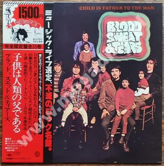 BLOOD, SWEAT & TEARS - Child Is Father To The Man - JAPAN CBS/Sony 1977 Press (+OBI) - NEAR MINT VINTAGE VINYL