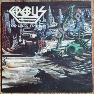 CEREBUS - Too Late To Pray - USA New Renaissance 1986 1st Press - NEAR MINT VINTAGE VINYL
