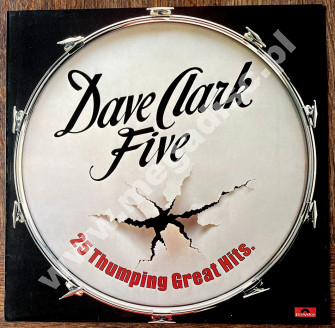 DAVE CLARK FIVE - 25 Thumping Great Hits - UK Polydor 1978 1st Press - NEAR MINT VINTAGE VINYL