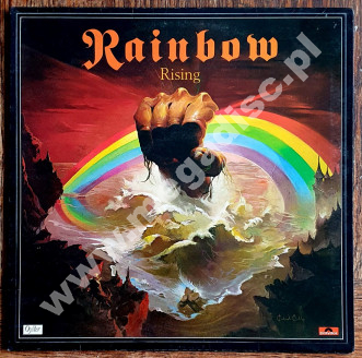 RAINBOW - Rainbow Rising - UK Polydor/Oyster 1976 1st Press - EXCELLENT VINTAGE VINYL