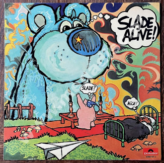 SLADE - Slade Alive - ITALIAN Polydor 1972 1st Press - NEAR MINT VINTAGE VINYL