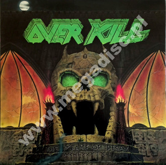 OVERKILL - Years Of Decay - EU Remastered RED VINYL Press