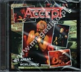 ACCEPT - All Areas-Worldwide (2CD) - UK Hear No Evil Edition - OSTATNIE SZTUKI