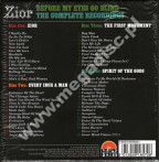 ZIOR - Before My Eyes Go Blind - Complete Recordings (4CD BOX) - UK Grapefruit Records Edition - POSŁUCHAJ