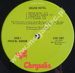 PROCOL HARUM - Grand Hotel - US Chrysalis 1973 1st Press (+BOOKLET) - NEAR MINT VINTAGE VINYL