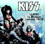 KISS - Alive! In Detroit, January 1976 (2LP) - FRA Verne RED VINYL Limited Press - VERY RARE