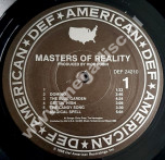 MASTERS OF REALITY - Masters Of Reality - US Def American 1988 1st Press - POSŁUCHAJ - NEAR MINT VINTAGE VINYL