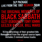 BLACK SABBATH - Reunion +2 (3LP) - EU Expanded Press