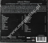 JOHNNY WINTER – Live At Rockpalast 1979 (DVD+2CD) - MIG Music Edition