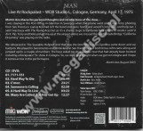 MAN – Live at Rockpalast 1975 (CD+DVD) - MIG Music Edition
